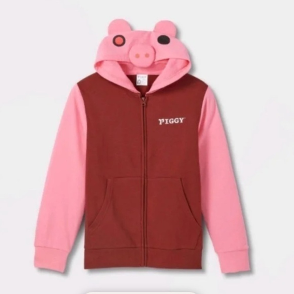 NWT MAD ENGINE PIGGY HOODIE
